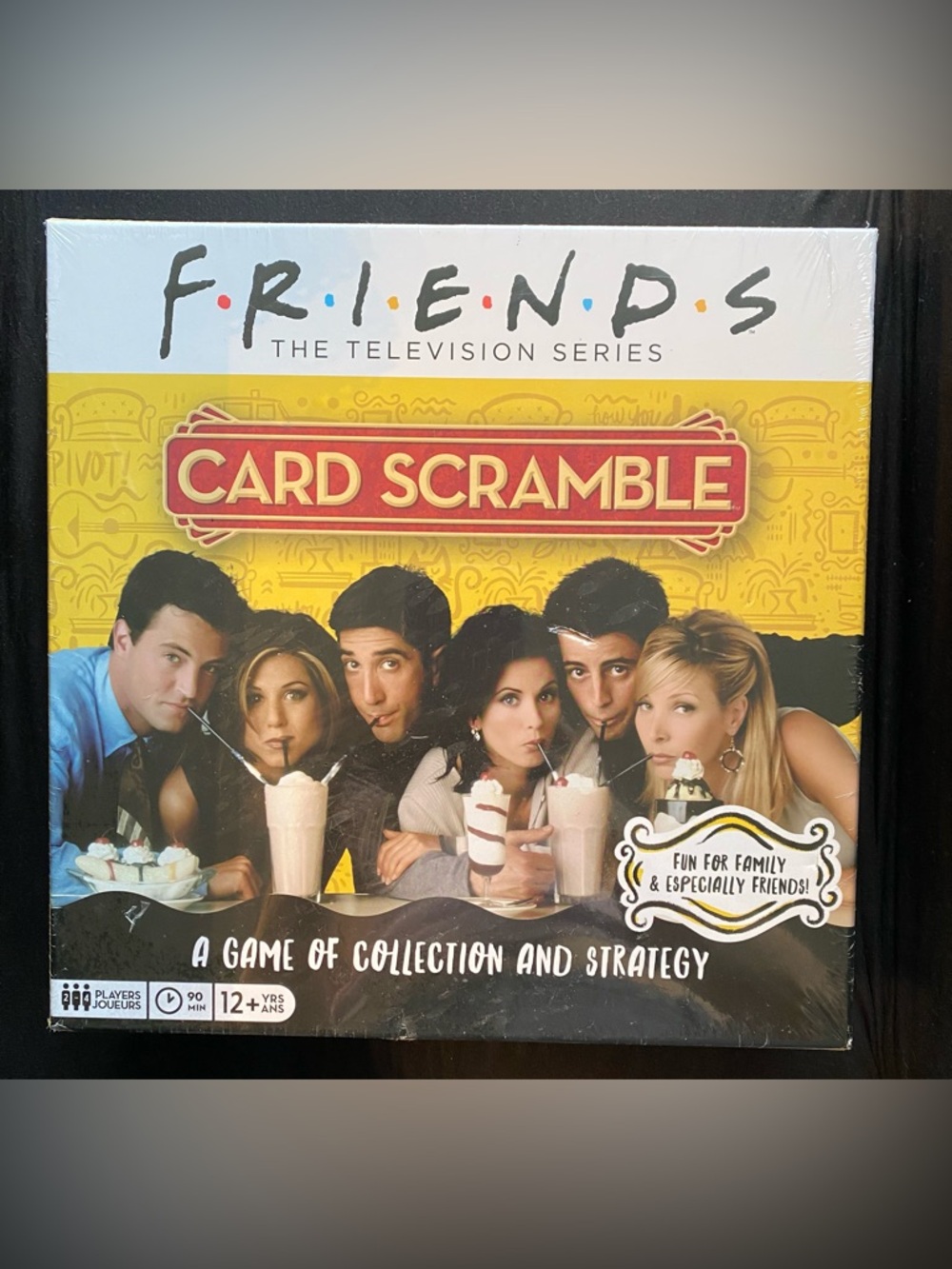 FRIENDS Card Scramble Board Game-Brand New